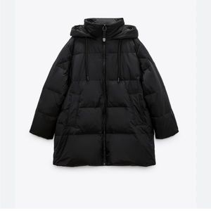 🔥last call! EUC Zara oversized down winter puffer, size XL
